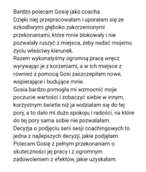 opinie coaching 4